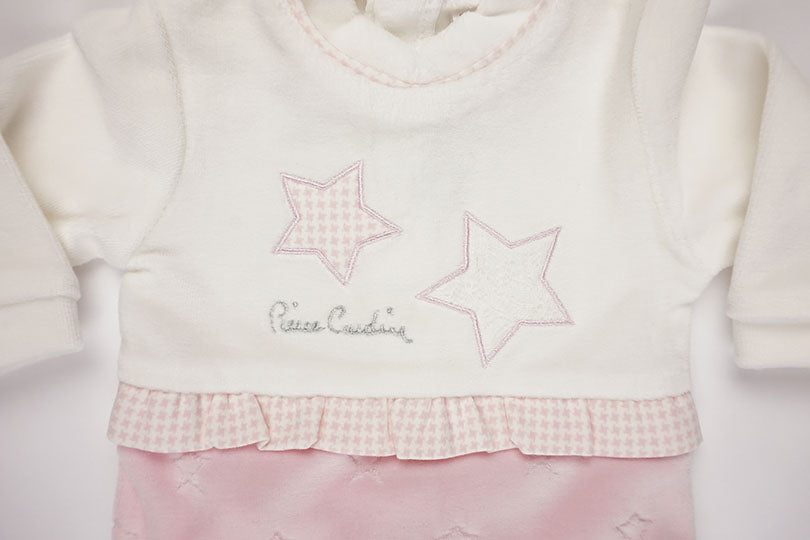 Completo in ciniglia per neonata Pierre Cardin