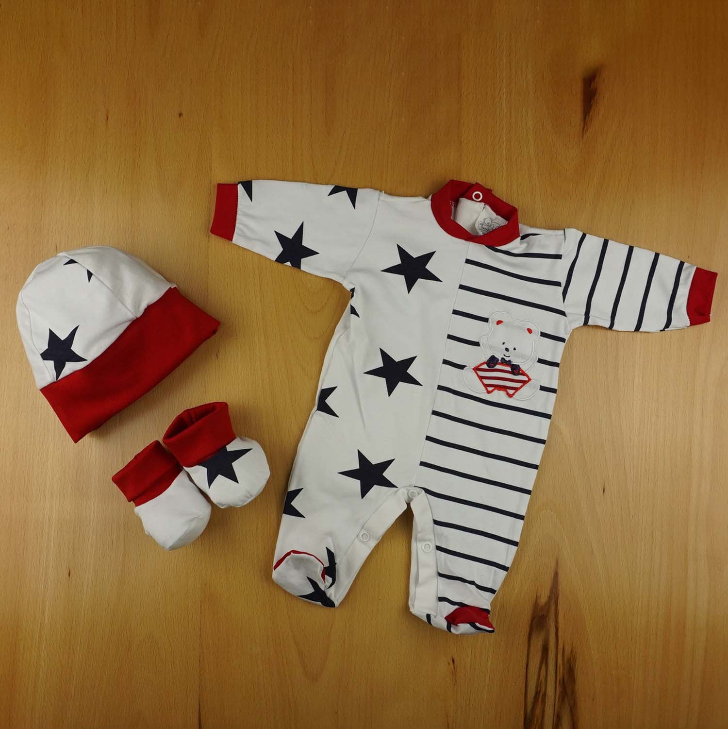 Set nascita neonato: cappellino e babbucce in cotone – Swanbaby Boutique