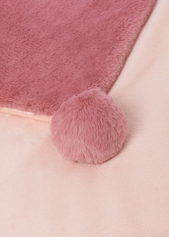 Copertina invernale in pellicciotto per neonata Mayoral – Swanbaby Boutique