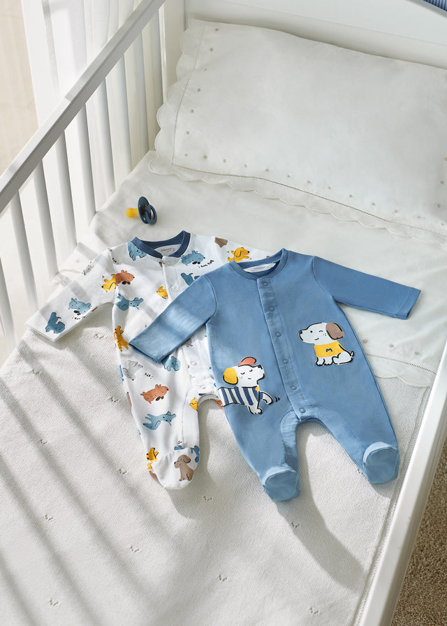 Set di pigiamini in cotone fantasia Cane per neonato Mayoral